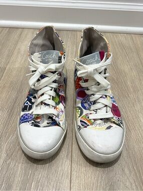 Coach Cardinal High-Top Sneakers 8B